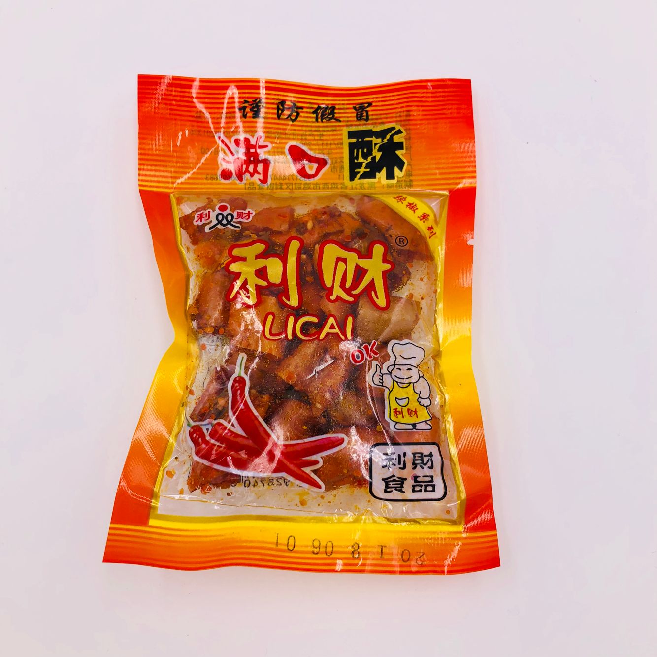 利财满口酥 香辣酥鸡西特产小辣子 辣椒脆果仁微辣 儿时的味道 一箱50