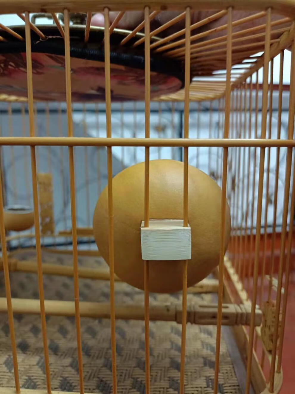 秀眼葫芦鸟食罐黑子窝文鸟繁殖窝珍珠鸟窝葫芦小鸟窝1个657厘米左右