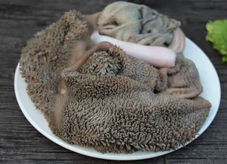 新鲜羊肚子毛肚山羊绵羊杂碎黑毛肚白肚净肚杂碎生食