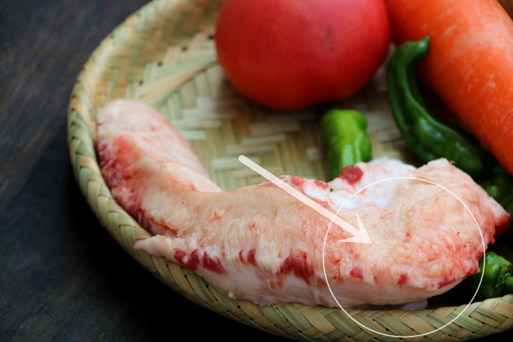 曼味莱 牛胸口油新鲜胸口捞当天现杀火锅烧烤生鲜牛肉食材黄牛胸 牛