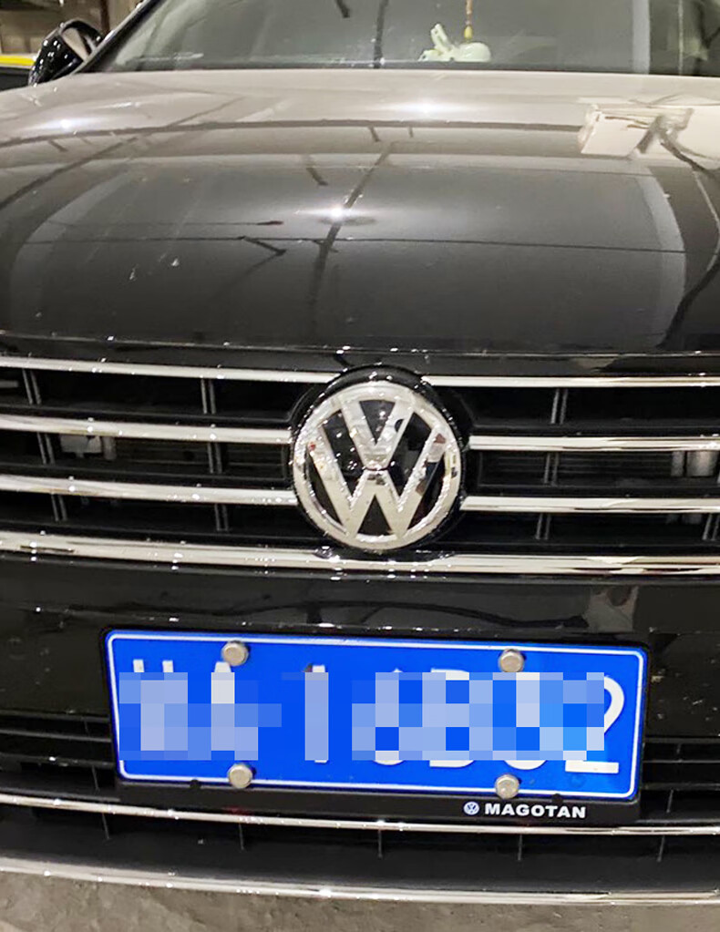 汽车车牌照框20款21款大众新迈腾车牌架车牌边框牌照框专用magotan