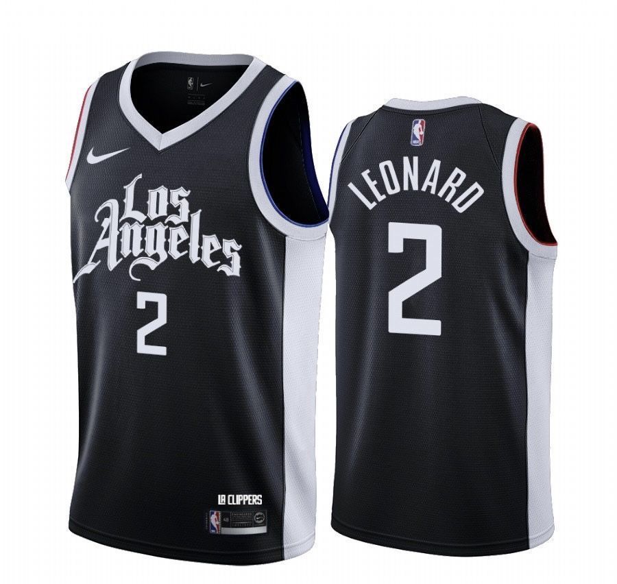 球衣套装定制快船队球衣13号保罗乔治篮球服热压2号伦纳德比赛队服