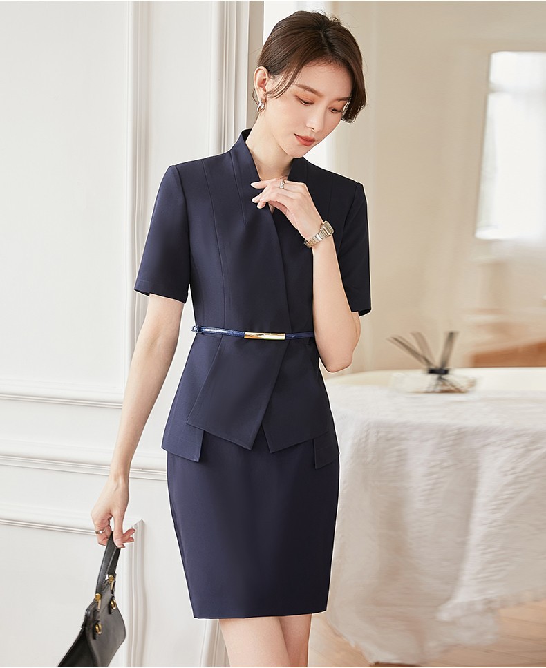 路晓宜职业套装女教师工装时尚气质主持人工作服高端职业装西装正装