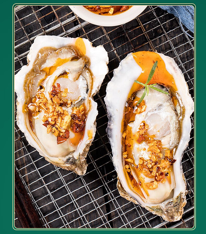 冠季特大乳山生蚝鲜活大个活带壳牡蛎新鲜生吃海鲜水产烧烤刺身超大