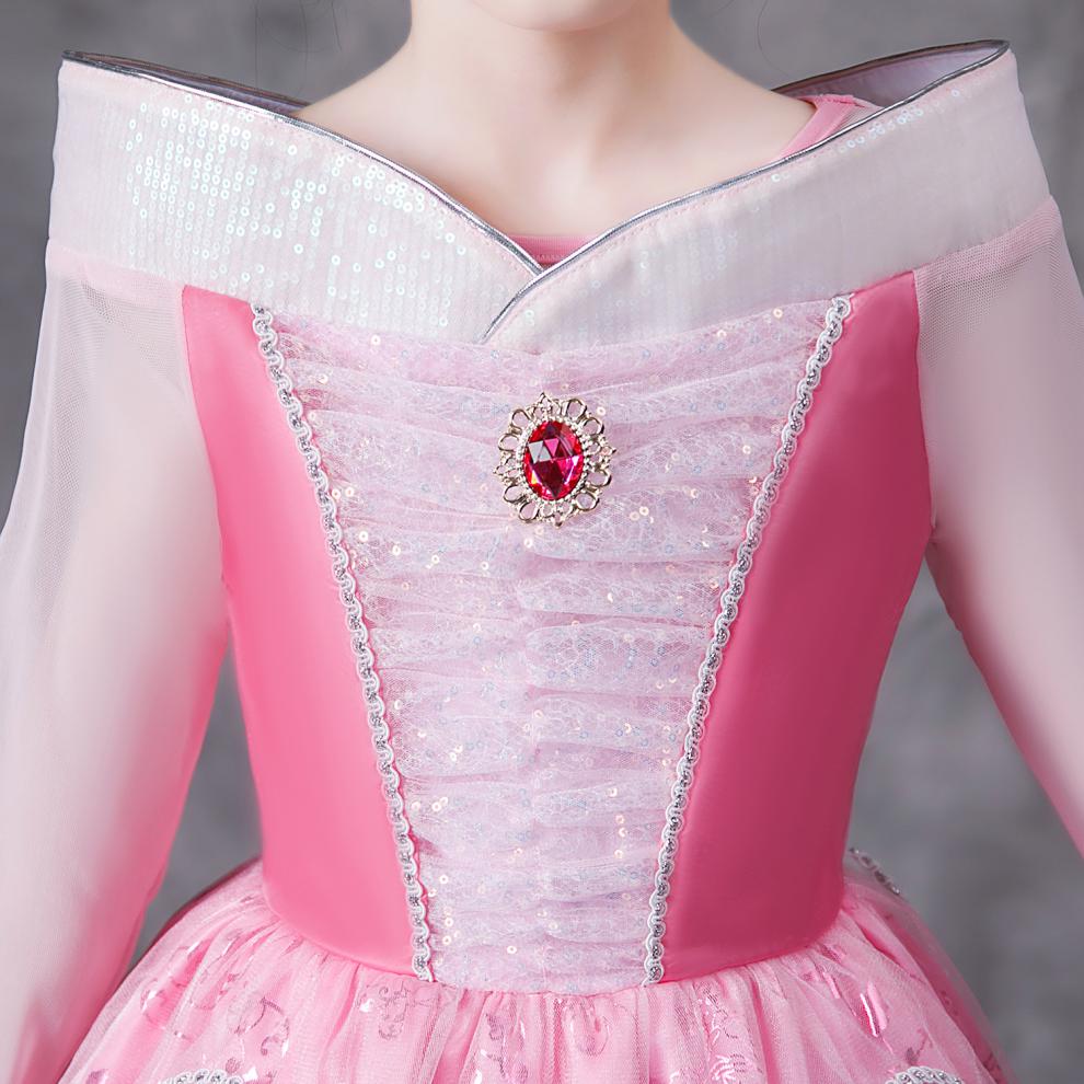 中二班儿童裙子睡美人公主裙爱洛公主裙表演服装女孩万圣节cos公主