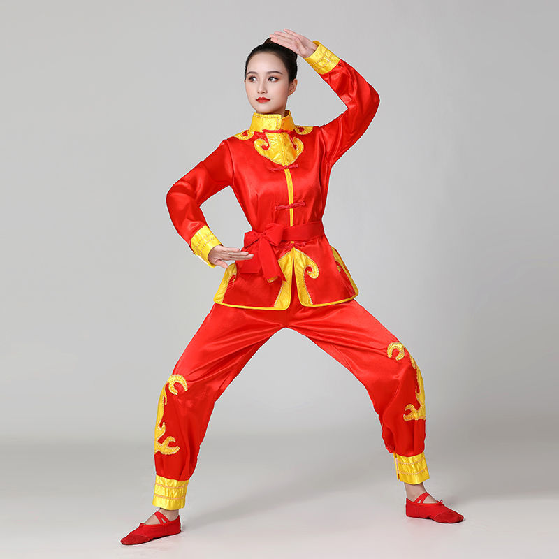 桢译打龙服表演服鼓服演出服装腰鼓服装舞龙服装舞狮衣服武术表演威风