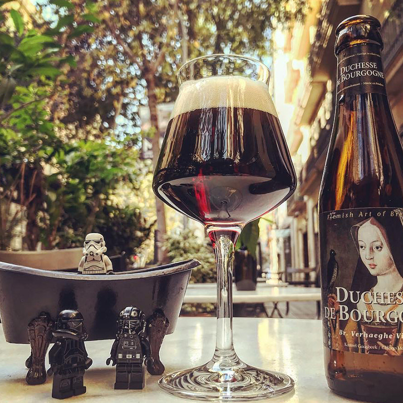 勃艮第女公爵啤酒比利时进口橡木桶精酿酸啤酒多规格橡木桶酸啤250ml5