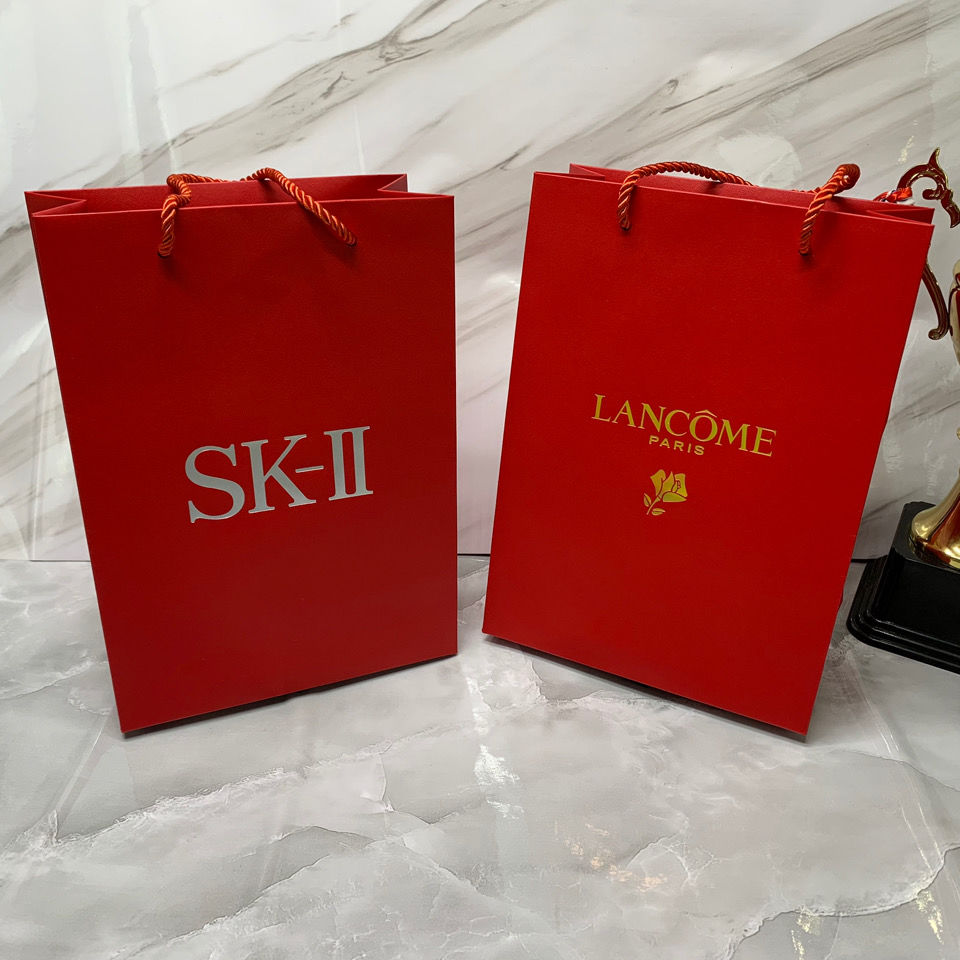 可狄 定制sk-ii礼盒空盒/专柜口红纸袋香水气垫礼品盒子包装盒礼品袋