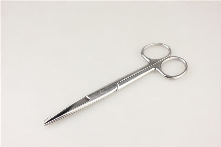 上海医疗器械厂jz金钟外科手术器械医用组织手术剪护士剪刀户外剪直尖