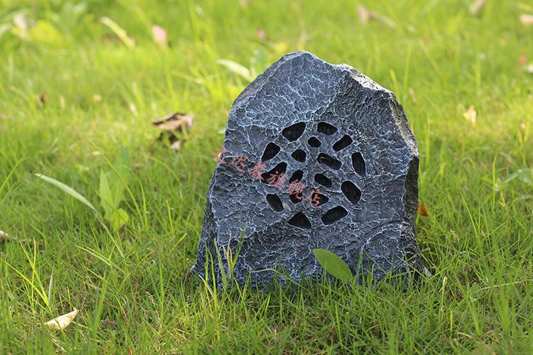 校园草坪音箱 户外防水草坪音响音箱草地石头假山公园花园小区仿石