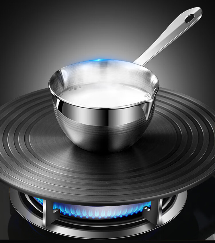 304不锈钢泼热油锅 迷你小奶锅烧浇炝油专用小油锅家用淋油锅神器 304