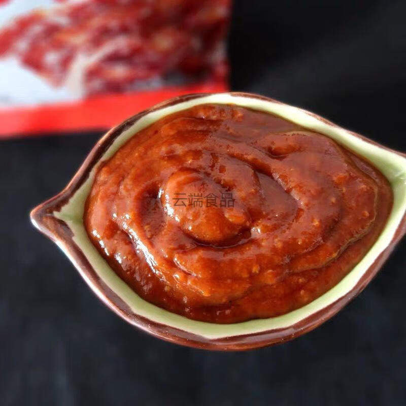 熟酱450克东北大酱黄豆酱农家酱蘸菜酱葱伴侣拌饭拌面 佐香园熟酱450