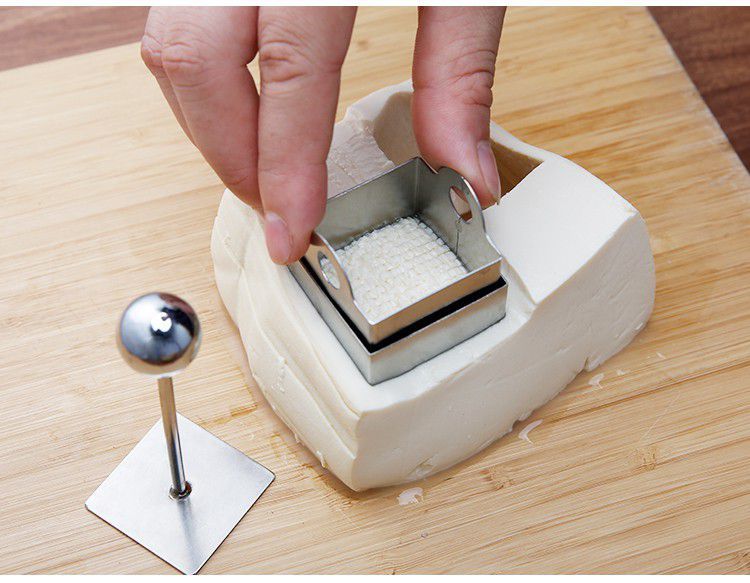 20新款不锈钢菊花豆腐刀切丝模具文思豆腐模具厨房diy冷菜豆腐丝刀