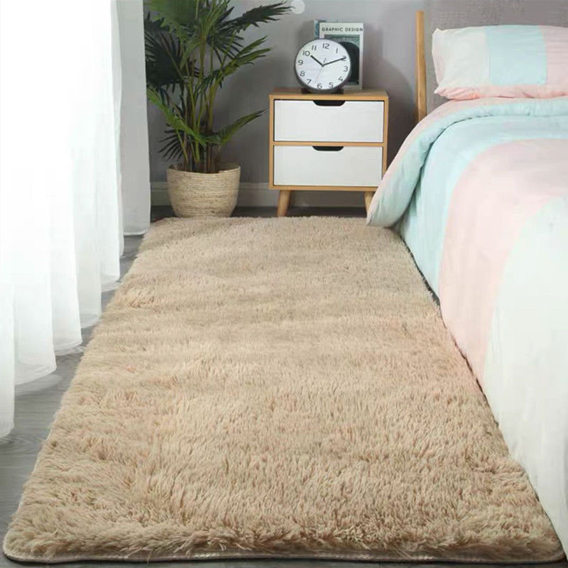 澳颜莱北欧ins地毯加厚长毛地毯客厅茶几卧室少女可爱床边地毯家用