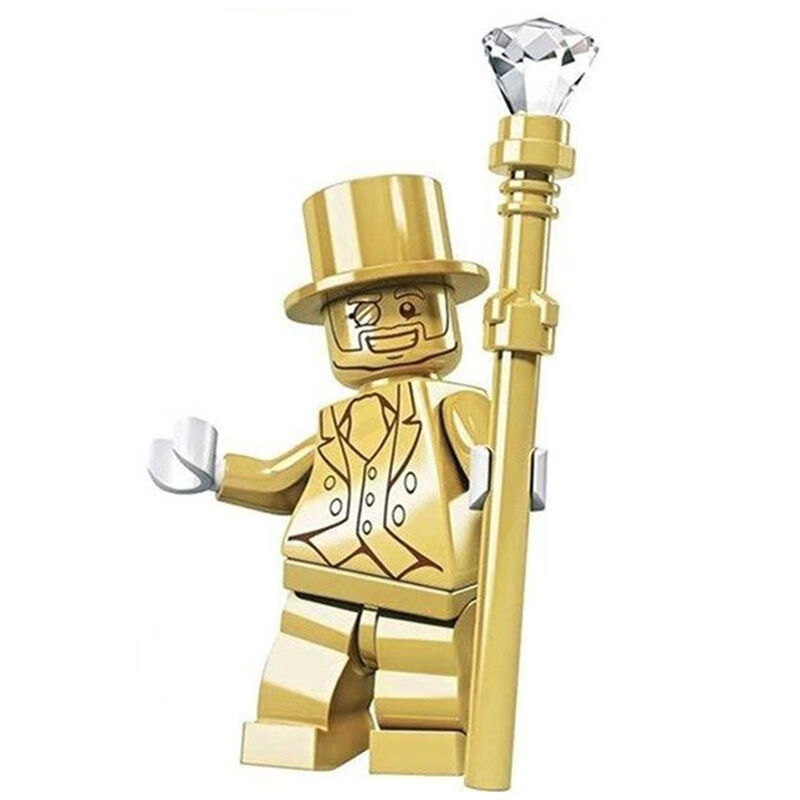 乐高lego抽抽乐积木珍藏版mrgold绝版人仔玩具稀有人儿童拼装男孩礼物