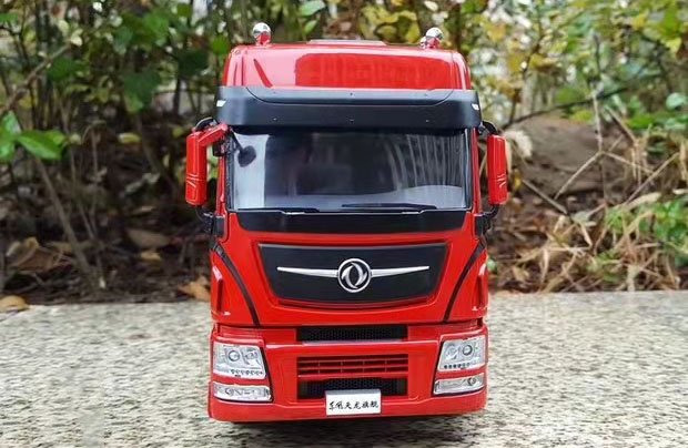 澜郜遥控卡车东风重卡1:24原厂天龙卡车模改全比例rc仿真重型牵引拖头