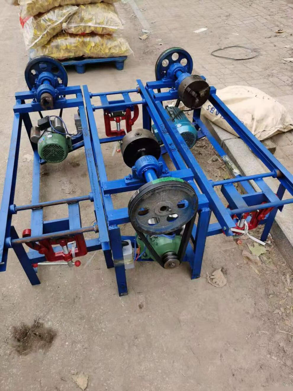 穿墙螺丝清灰机高强丝杆除水泥清理机通丝螺杆丝杠顶托除锈清洗机220v