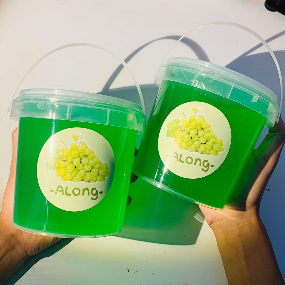 阿龙假水 (青提泡泡水)1000ml手提桶装硅胶假水阿龙