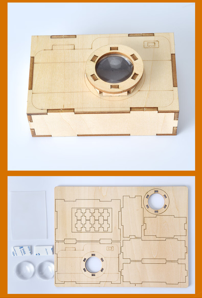 照相机制作过程图片