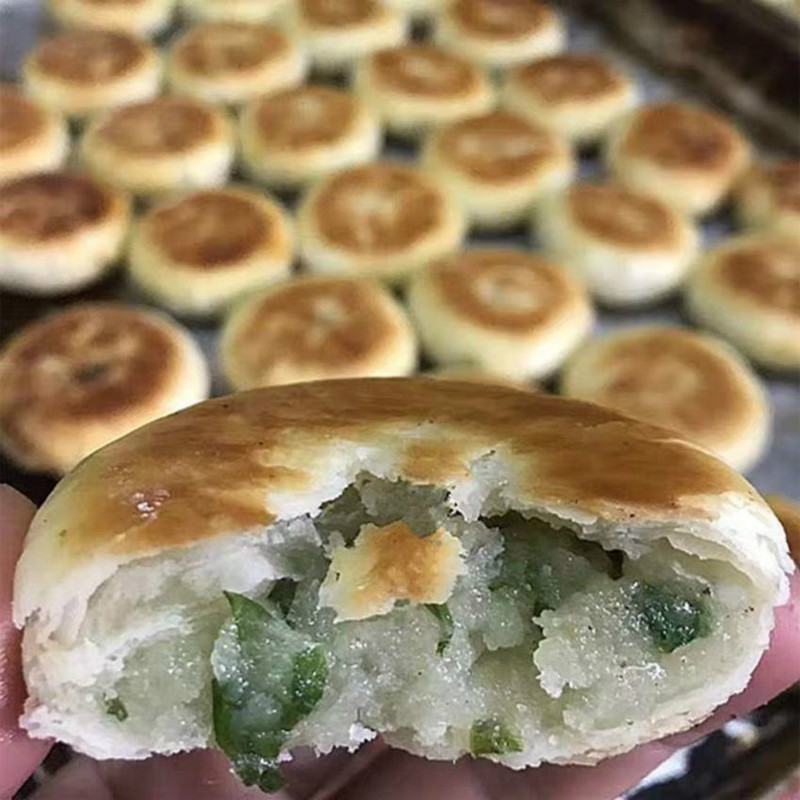 辉导 葱酥饼江西鄱阳十八坊葱酥饼糕点葱油饼月饼传统糕点中国名小吃