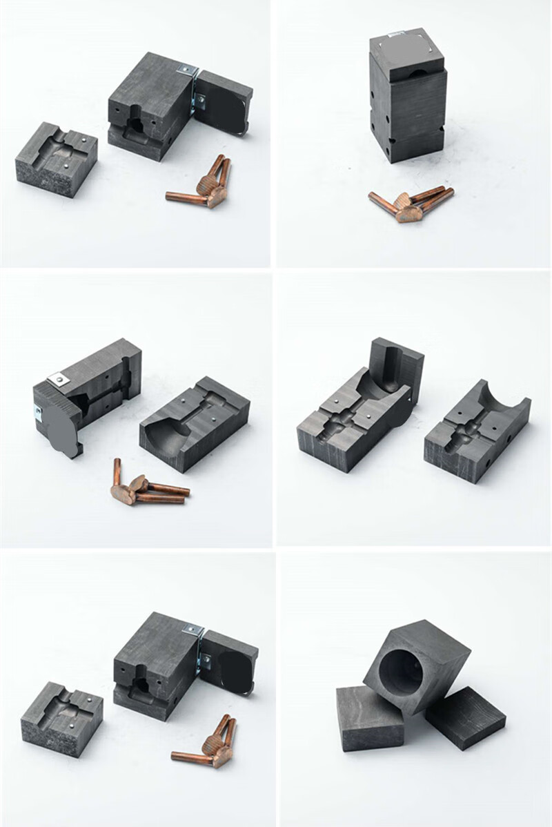 放热焊接模具铝热焊剂铜包钢热熔塑扁钢防雷石墨火泥接地器可定做