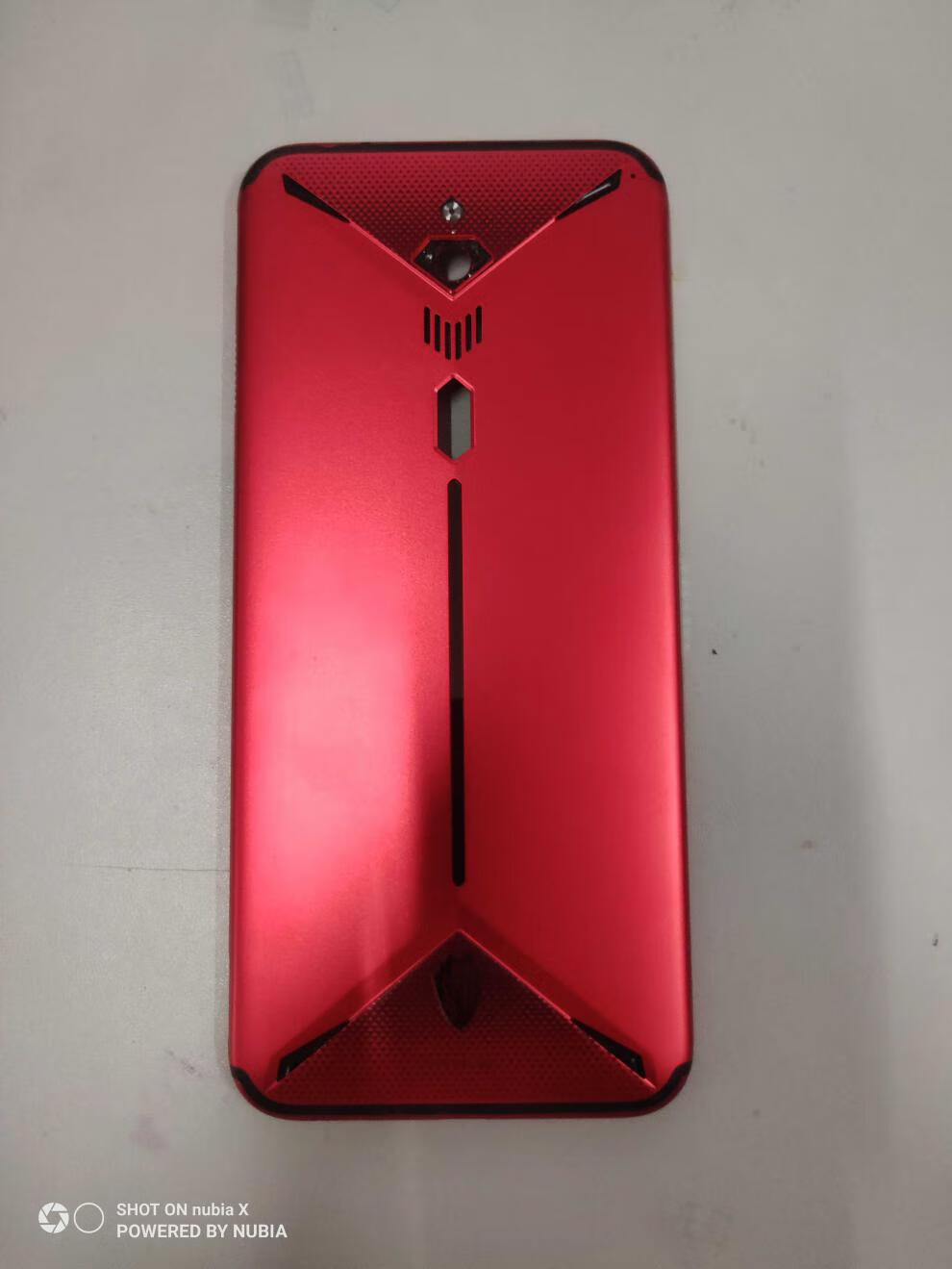 适用努比亚红魔33snx629j原装后盖努比亚红魔3手机后壳3s银色风暴