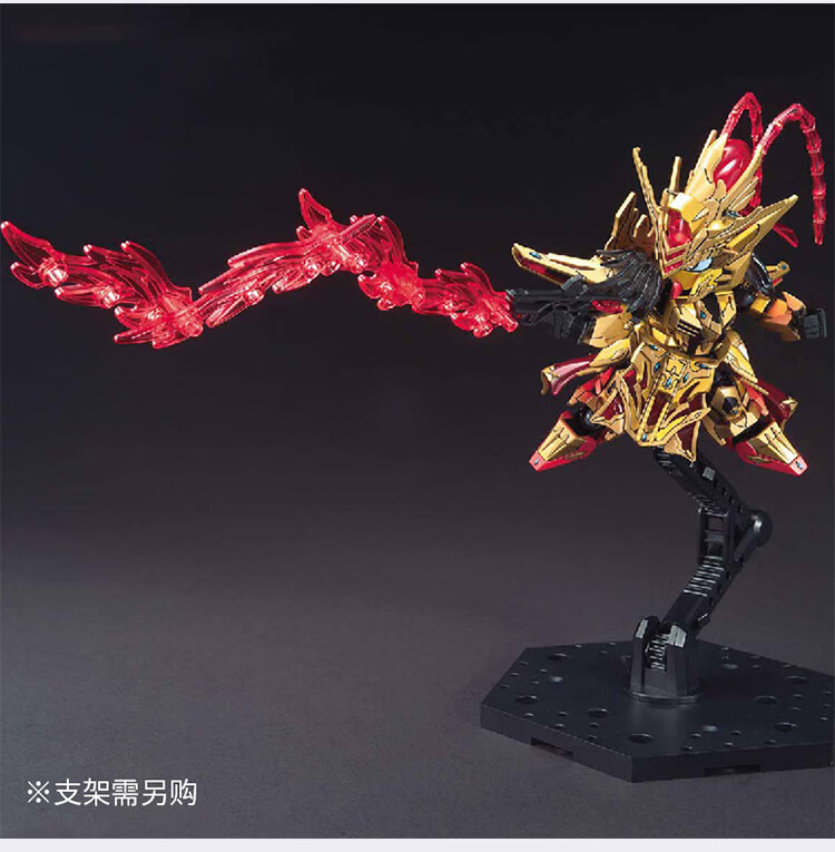 bandai高达gundam拼插拼装模型玩具三国创杰传sdbb战士周瑜拂晓高达50