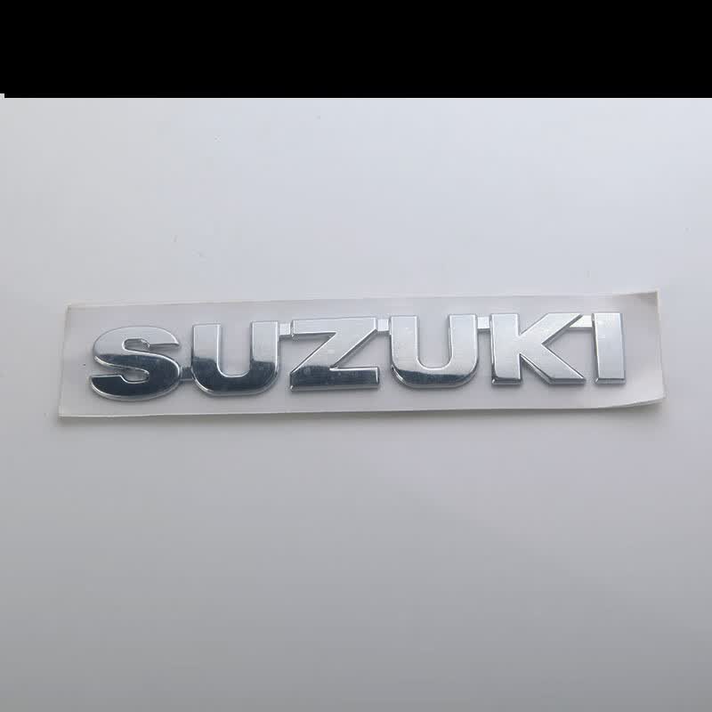 长安铃木雨燕后车标后车徽后字标车贴尾部字标swift suzuki 后车标