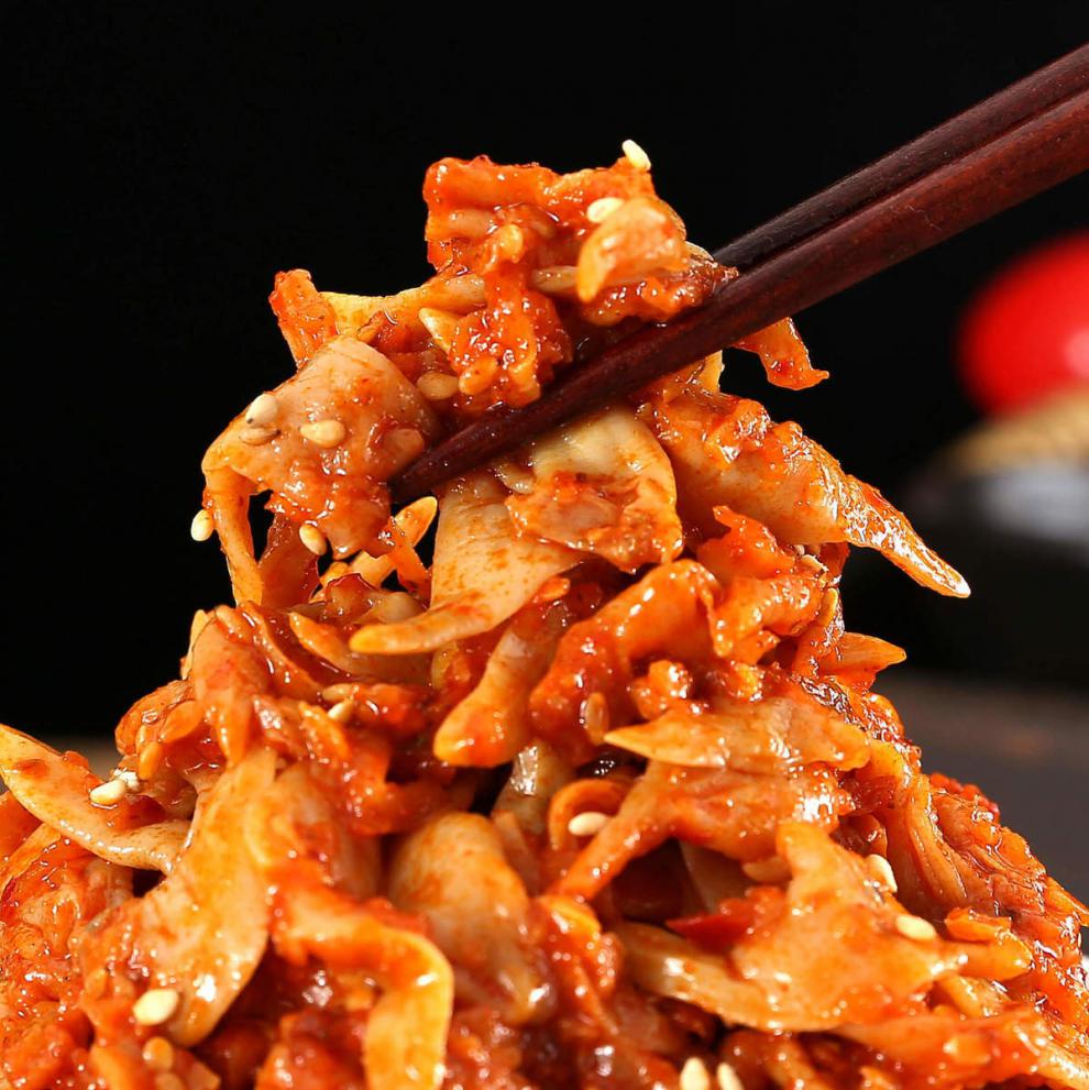 延边朝鲜族拌蚬子尖嘎啦肉1袋250g蒜香250克x1袋