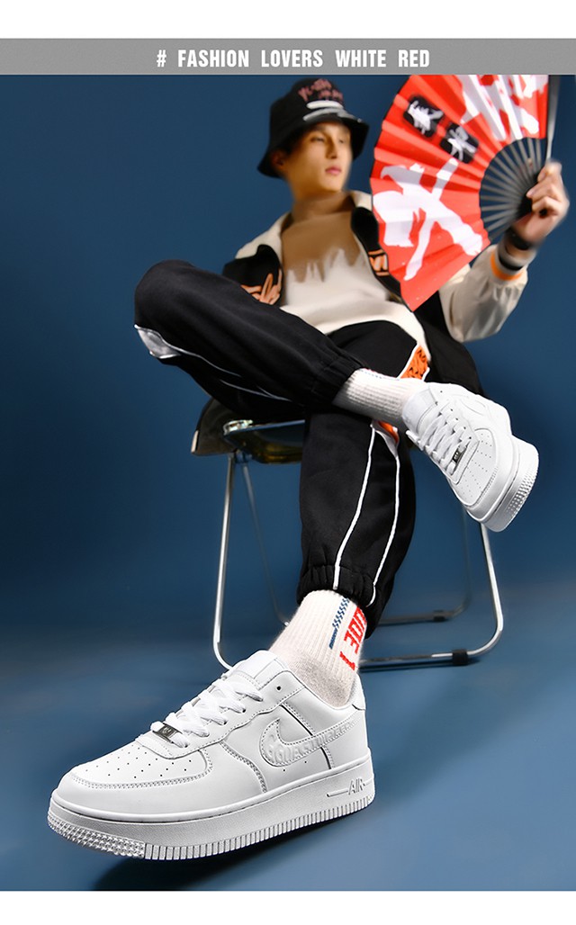 【官网推荐】aj男鞋子郭艾伦官网dunk黑白熊猫1低帮空军一号板鞋女