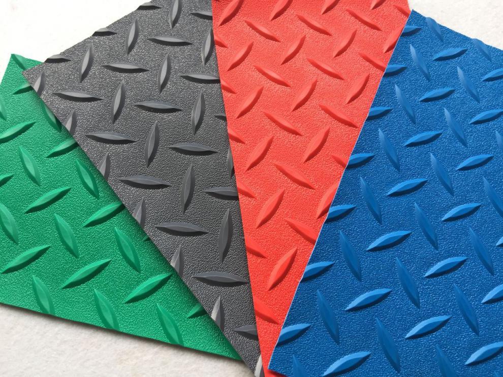 塑料地板块pvc牛津地垫楼梯门厅浴室防水牛筋防滑垫橡胶车间仓库地胶