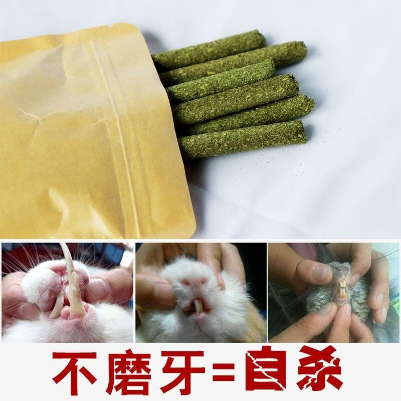 寵物磨牙草棒純手工龍貓豚鼠兔子磨牙石營養零食荷蘭豬倉鼠磨牙棒燕麥