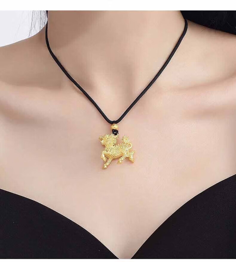 9风火麒麟项链挂坠 挂件佩绳套链新款 32.