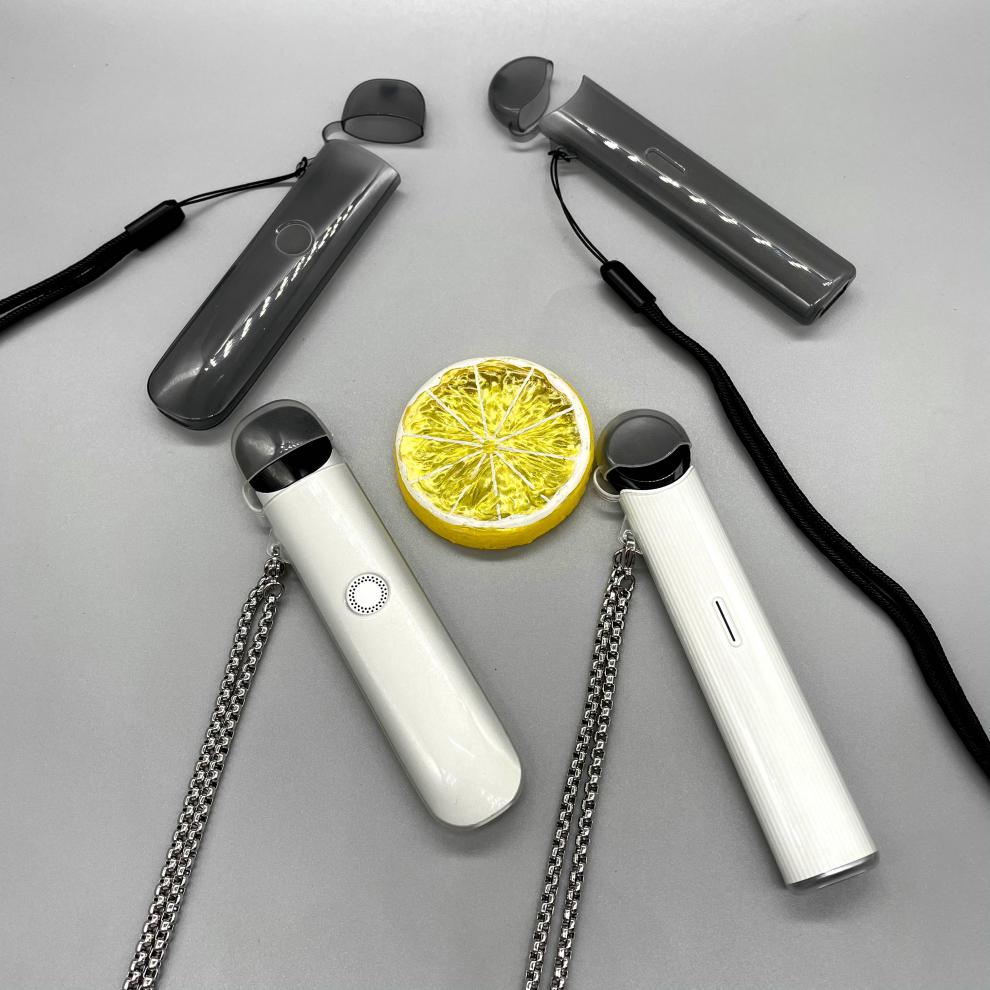 良品科技二代2阿尔法三代3灵点保护套挂绳烟杆软壳三代灵点套透蓝带