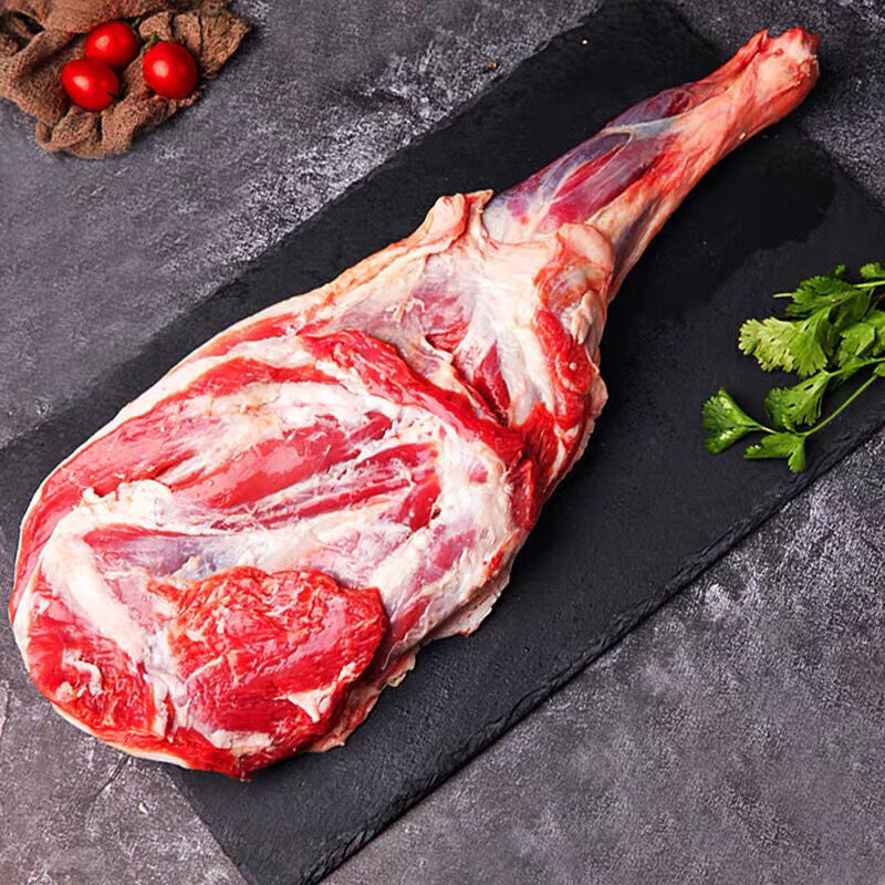 原切羊腿肉散养山羊腿肉新鲜去骨羊肉火锅羊肉食材整箱精修羊腿肉 原