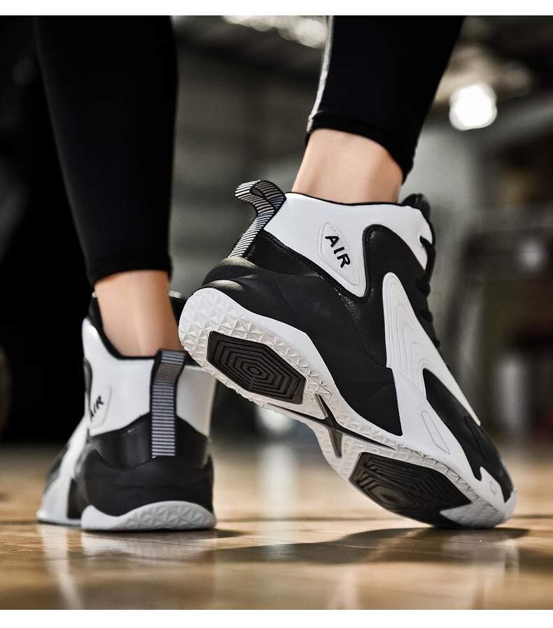 梓誉超大码男鞋篮球鞋45高脚背宽脚掌46胖肥青少年初高中学生运动鞋