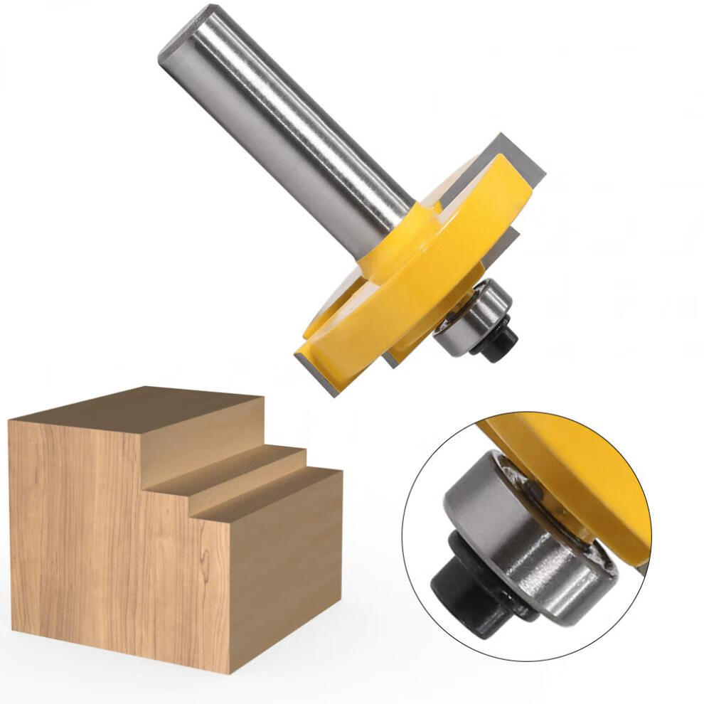 12柄木工铣刀阶梯刀门窗套铣刀台阶刀槽口刀线条刀12柄阶梯刀