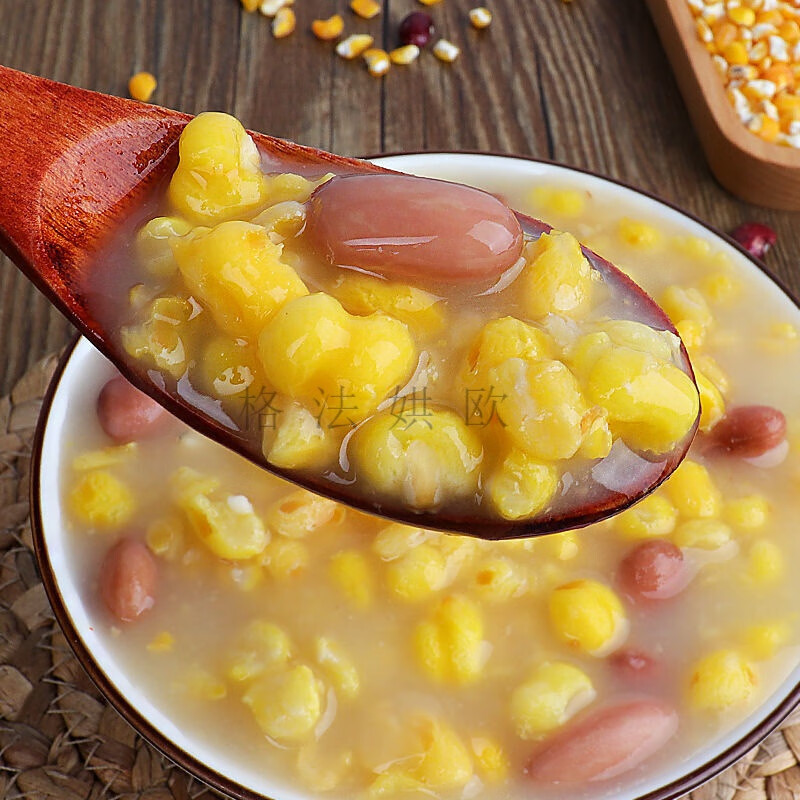 新粮5斤装东北笨大碴子农家自产脱皮玉米碎杂粮笨苞米碎粒芸豆1斤东北