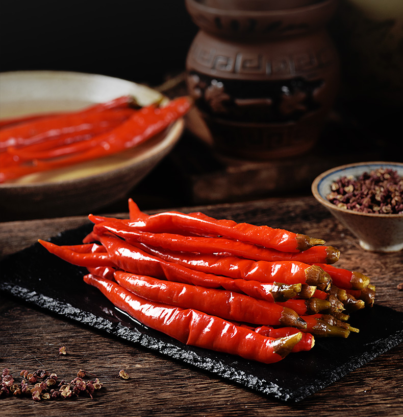 蜀·阿姨四川二荆条泡椒红辣椒商用老坛泡辣椒泡海椒 【精选】二荆条