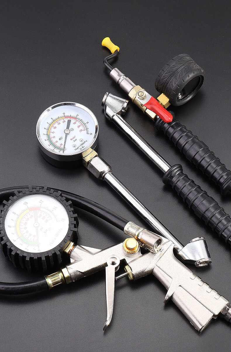 定制轮胎充气嘴汽车打气嘴自行车摩托车气泵充气头多功能加气嘴接头