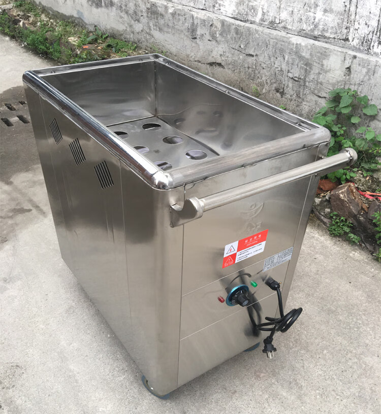 保温送餐车燃气粥水车电热点心保温熟笼车商用餐车移动港式早茶蒸笼