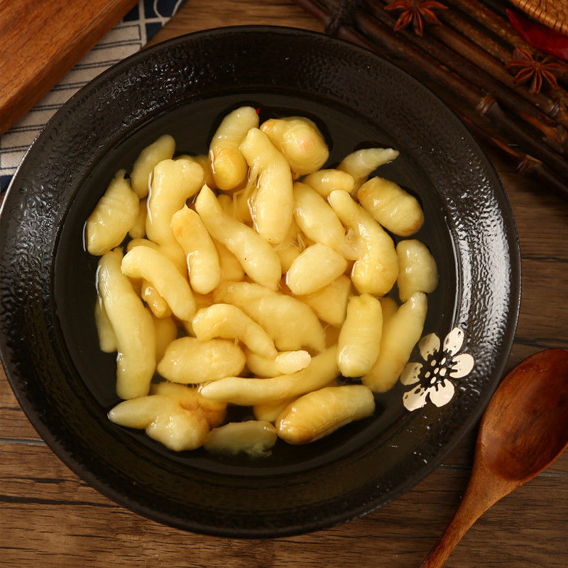 嫩姜芽咸姜芽无蔗糖糖醋味嫩姜泡姜片泡姜山东嫩仔姜3袋1斤3斤嫩姜芽