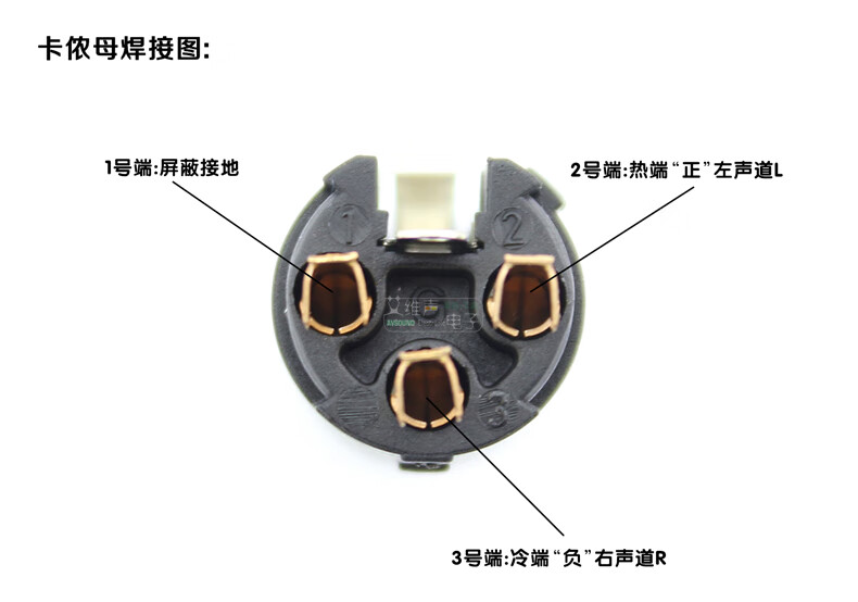 neutrik三芯xlr卡侬头黑色镀金平衡卡农母插头ktv话筒线nc3fxxb酒红色