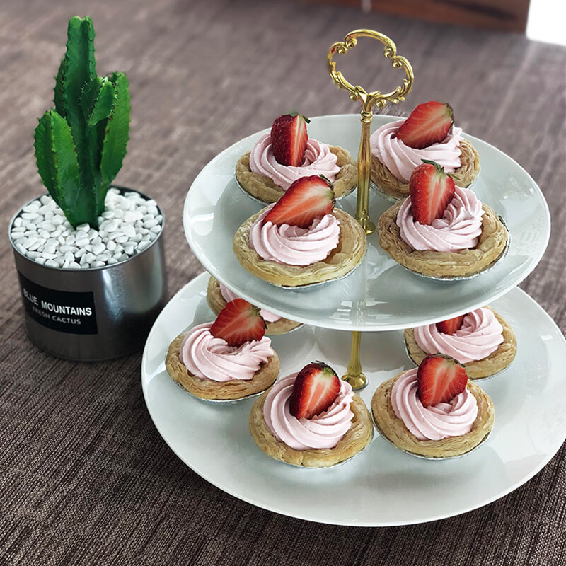 茶歇盘甜品台摆件套装下午茶点心甜点托盘婚礼展示架子茶歇冷餐摆台
