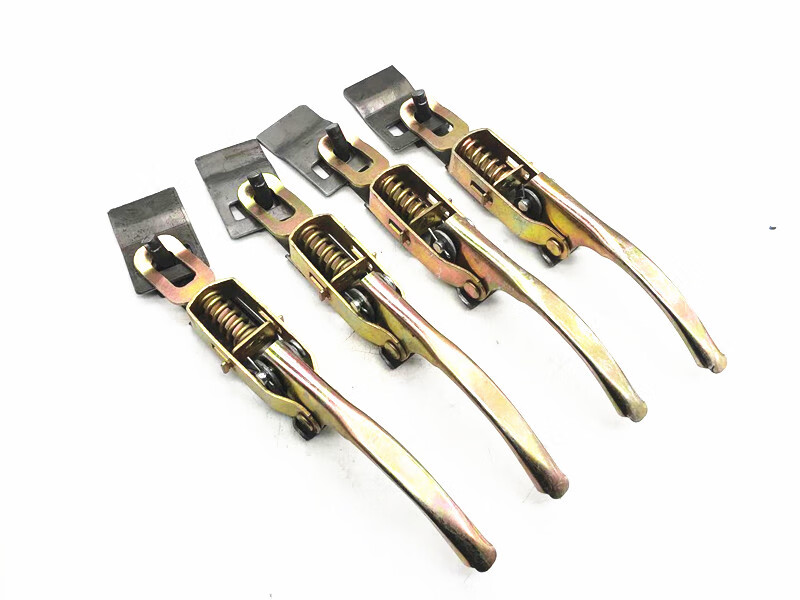 电动三轮车专用门扣扣手车门夹子栏板锁扣车厢钩搭扣板锁门豪华款2个