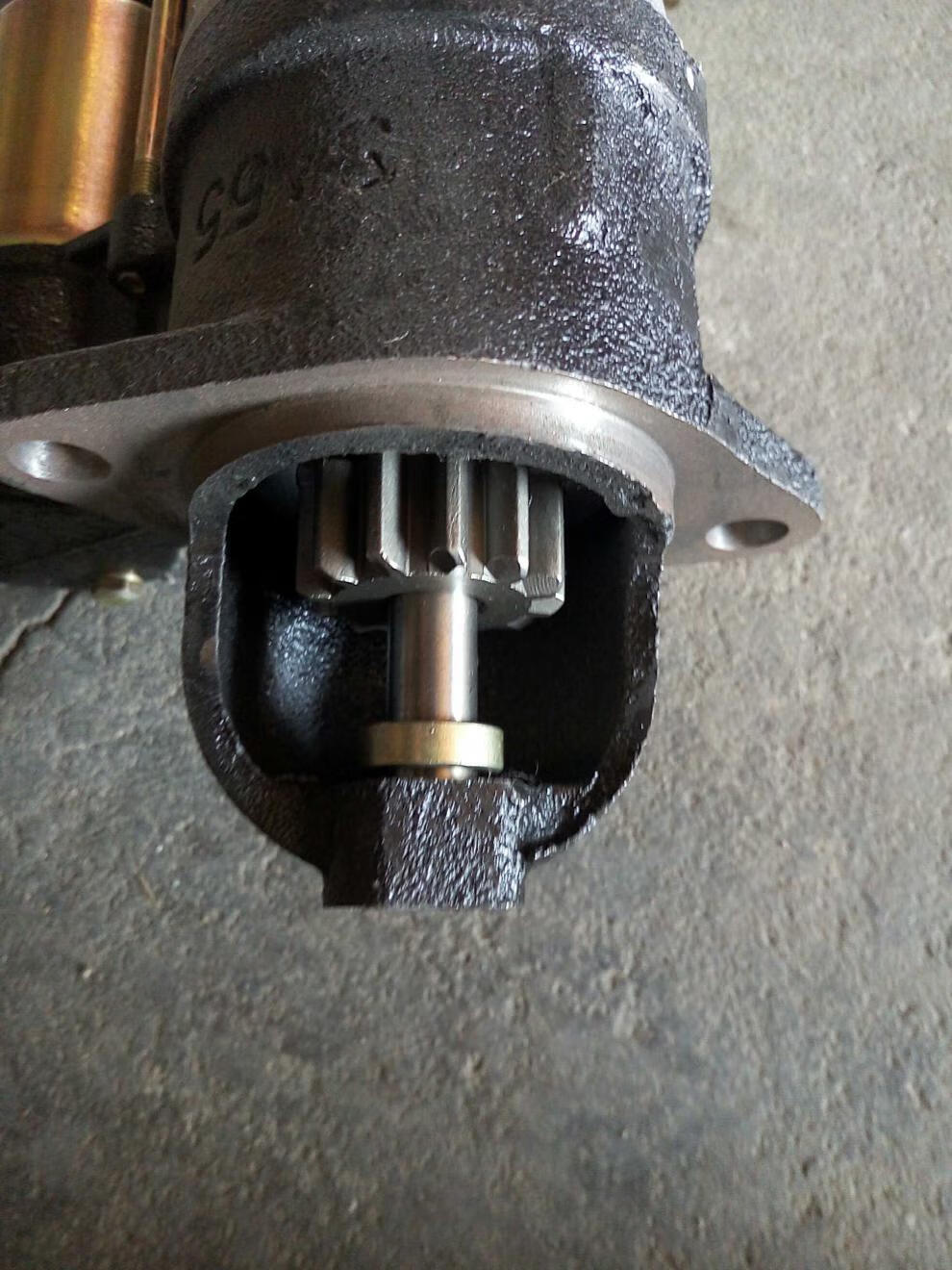 晋百年常柴单缸柴油机改装电启减速动起动机马达12v24v15马力20马力24