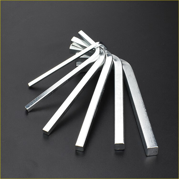 l型四方扳手内四角扳手内四角螺丝刀口型扳手工具3m10m四方扳手38mm各