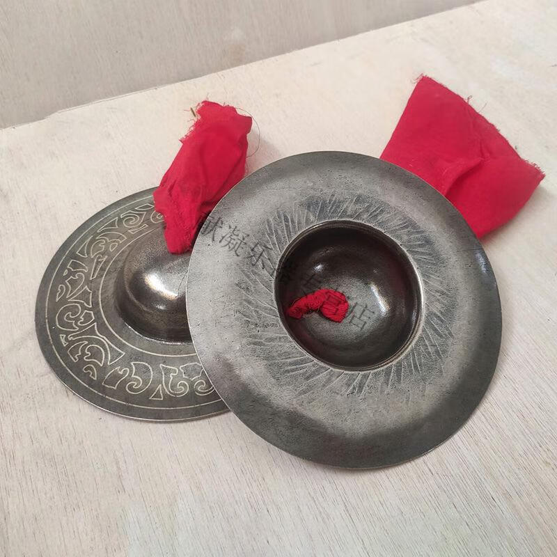 青铜京镲 手工雕刻印花 精工京镲 青铜镲 小镲 小钹水镲 戏曲专用 19