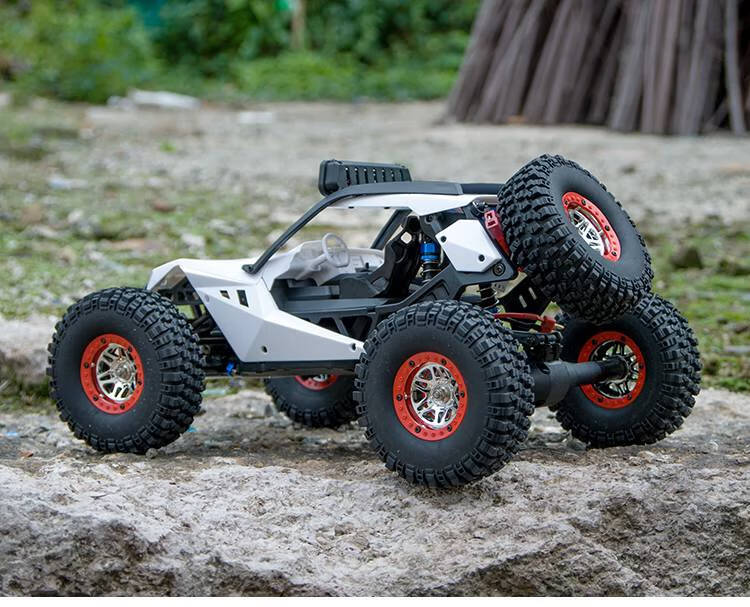 rc模型遥控车四驱高速赛车充电玩具大脚攀爬沙漠越野车 12428标准版