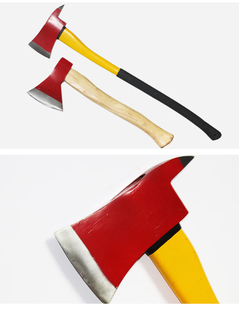 消防斧头太平斧破拆工具船用尖斧消防腰斧套大中小手斧子消防器材普通